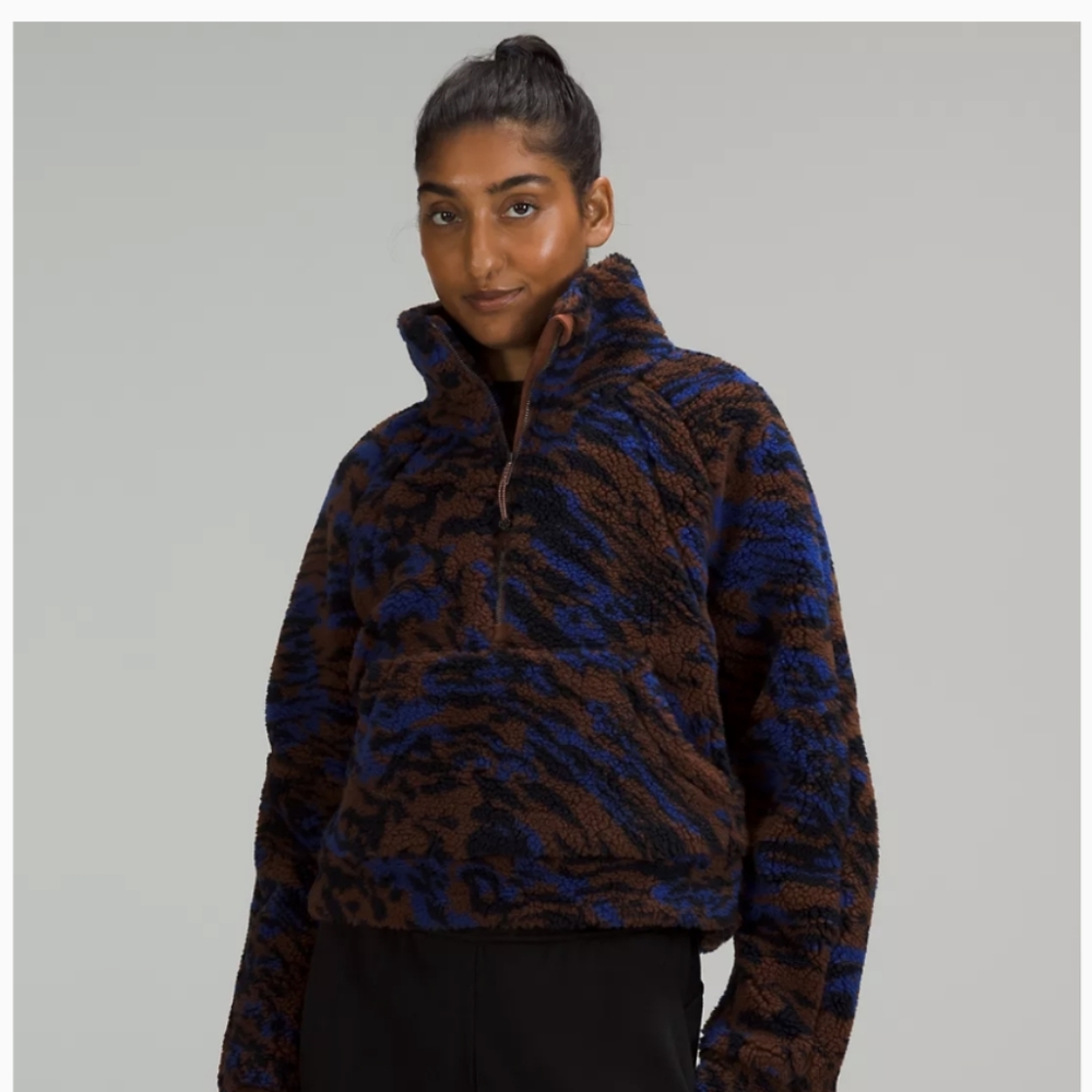 Lululemon scuba oversized funnel neck fleece